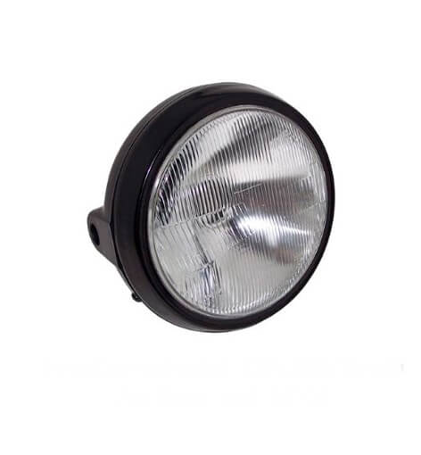 Farol Compátivél CBX 200 Strada 94 a 02 Aro Preto de Metal